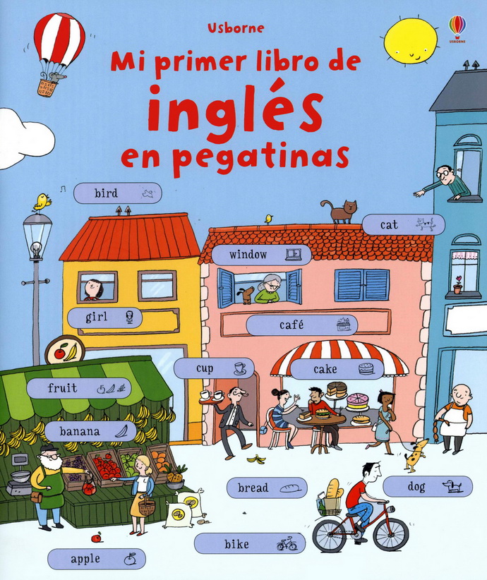 Mi primer libro de inglés en pegatinas