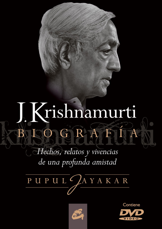 J. Krishnamurti. Biografía (incluye DVD)