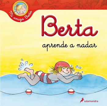 Berta aprende a nadar