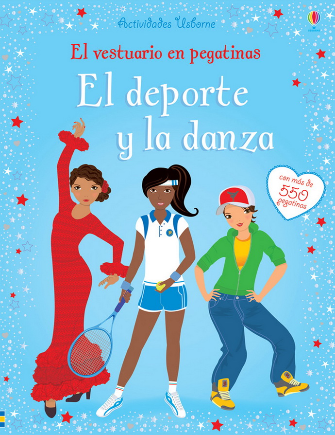 Deporte y la danza, El. El vestuario en pegatinas
