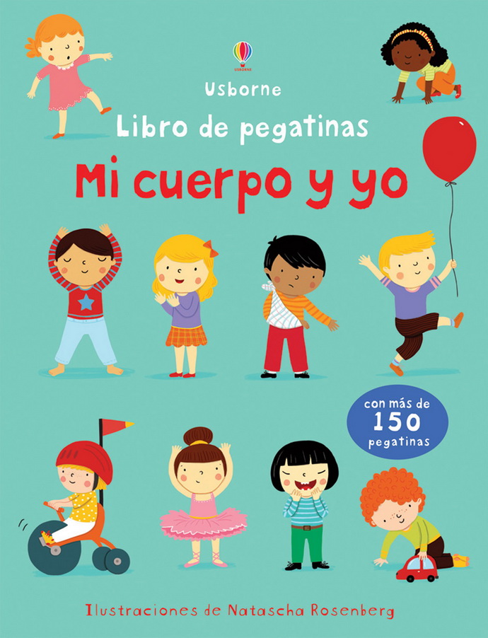 Mi cuerpo y yo. Libro en pegatinas