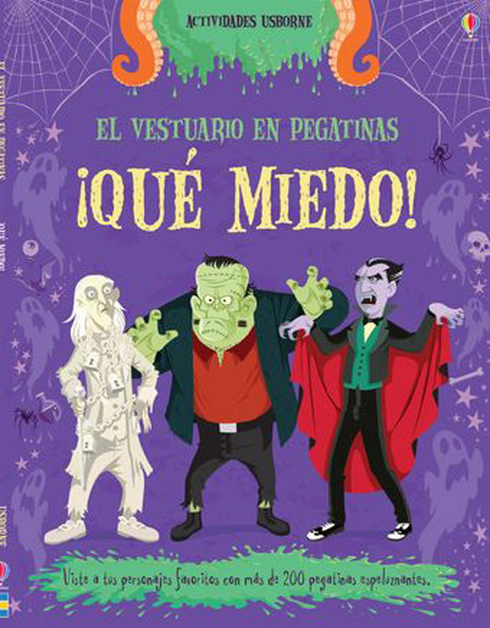 ¡Qué miedo! El vestuario en pegatinas