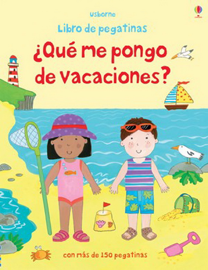 ¿Qué me pongo de vacaciones? Libro de pegatinas