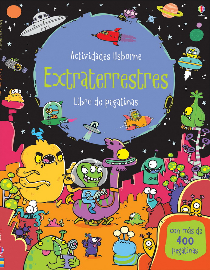 Extraterrestres. Libro de pegatinas