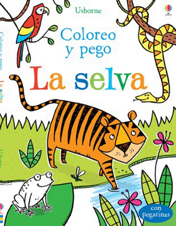 Selva, La. Coloreo y pego