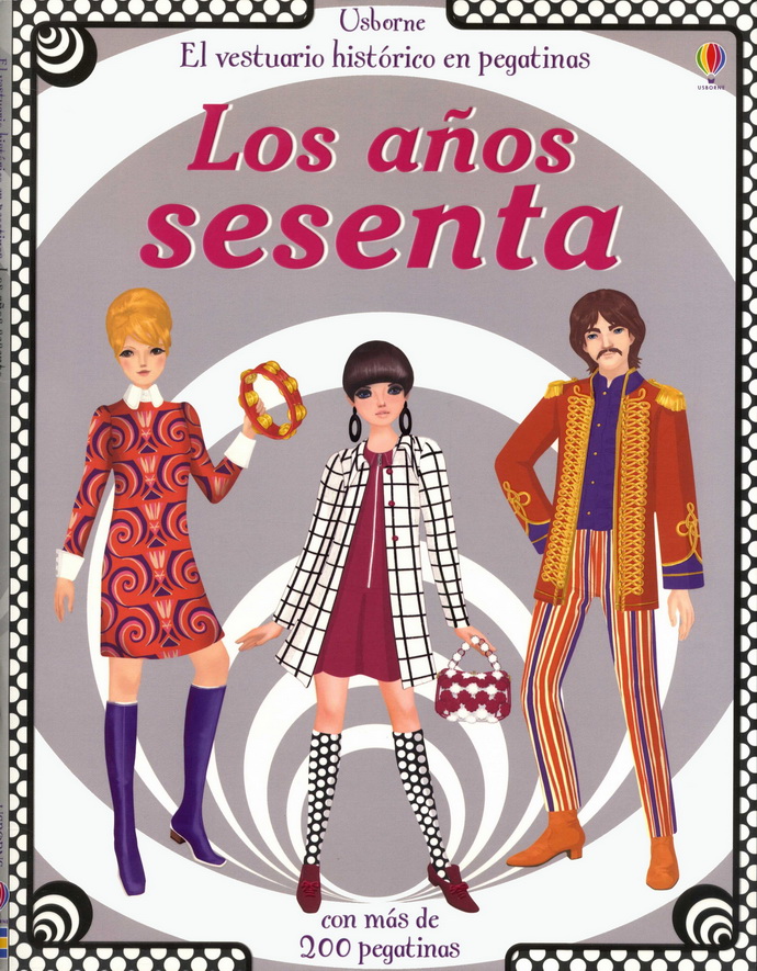 Años sesenta, Los. Vestuario histórico en pegatinas