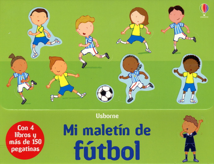 Mi maletín de actividades de fútbol (set de 4 libros)