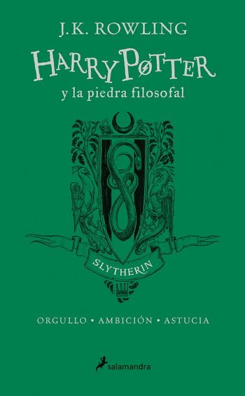 Harry Potter 1. Harry Potter y la piedra filosofal. Slytherin (Edición 20 aniversario)