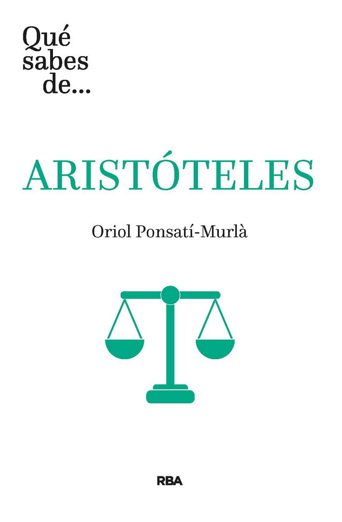 Qué sabes de… Aristóteles