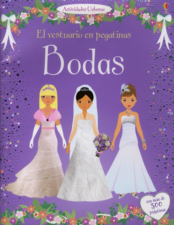 Bodas. El vestuario en pegatinas